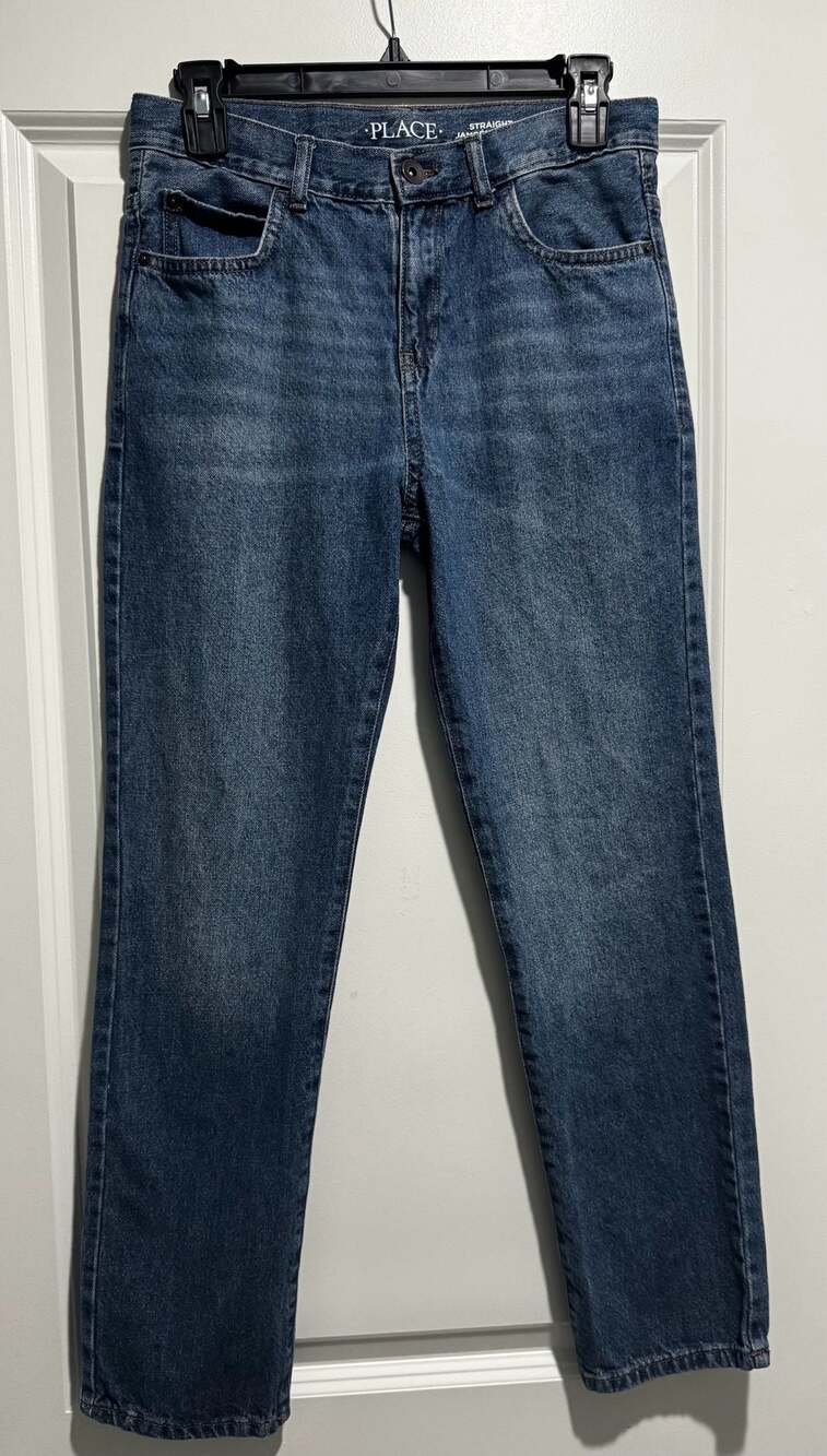 PLACE The Children's Place Straight Leg Denim Jeans Size 14